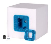 F-tronic Gerätedose Unterputz windd Kunststoff quadrat EPS20-MULTI