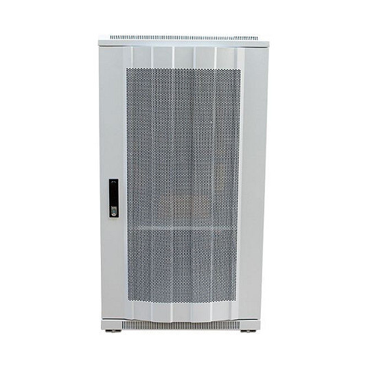 Allnet ALLNET Netzwerkschrank 19" 22HE B600/T1000mm perforierte Blechtüren Lichtgrau SNB-Serie