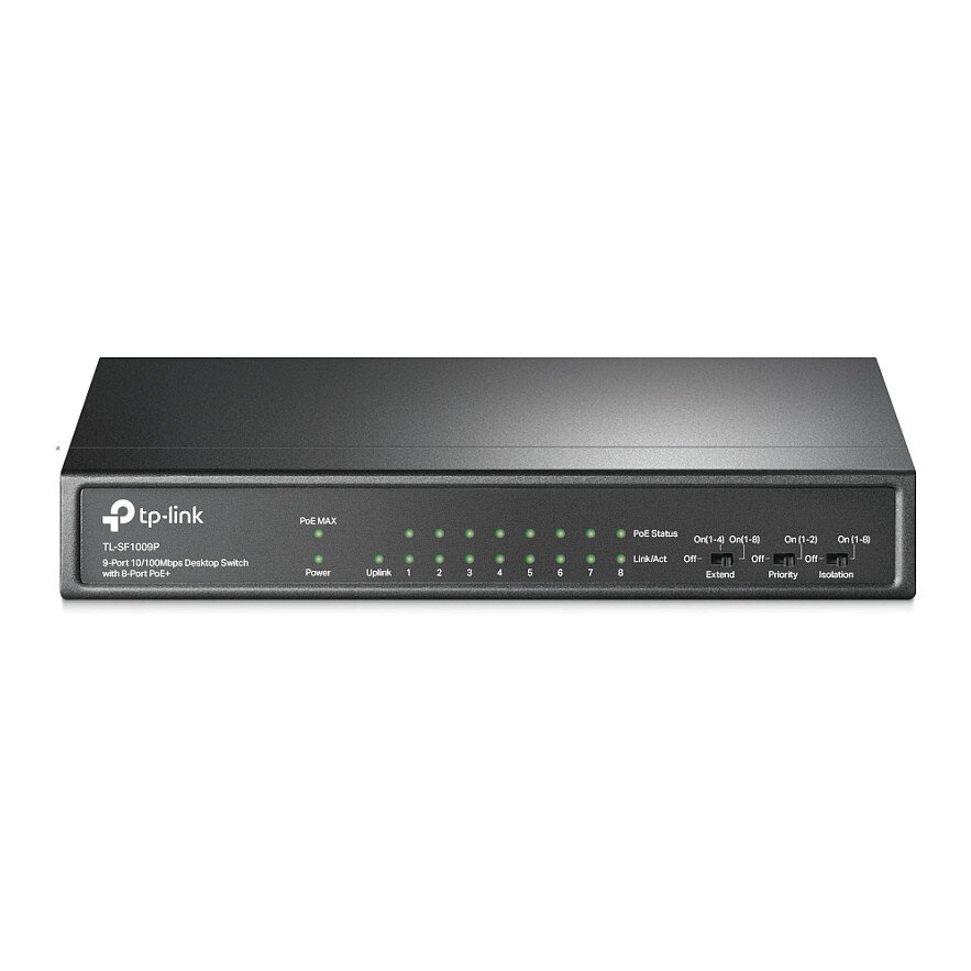 TP-Link TP-Link Switch 9x FE TL-SF1009P (davon 8PoE+)