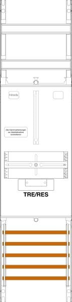 F-Tronic Komplettfeld 1R 3PBf 1050x250mm R1B SS_5p 300mm