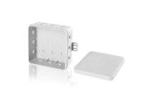 F-Tronic Abzweigkasten IP54 2,5qmm Kunststoff E113 85x85x40mm quadrat Wand/Decke hfr