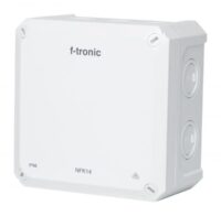 F-Tronic Abzweigdose IP66 140x140x81mm NFK14ws quadrat Wand/Decke Kunststoff hfr