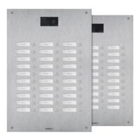 Comelit Group Frontplatte Steel-Switch 30 Tasten 3-reihig IX0330U