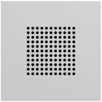 Gira UP-Lautsprecher-Einsatz grau lackiert 228276 Basis+zentr Abdeckpl