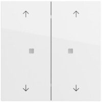 Gira Tastwippe KNX reinweiß glänzend Kunststoff Thermopl 517470 2-fach