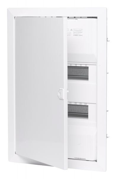 F-Tronic Kleinverteiler Unterputz/HW 2x12TE Kunststoff JUMBO24+4 IP30 365x525x98mm ET98mm