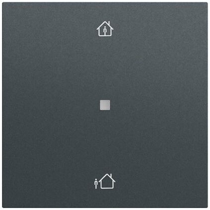 Gira Gira Tastwippe Bussystem KNX-RF (Funk) 510673 anthrazit glänzend Kunststoff Thermopl 1-fach