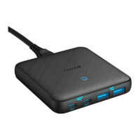 Anker 543 PowerPort Atom III Charger 65W Slim 4-Port GaN 1 x USB-C 45W 1 x USB-C 20W 2 x USB-A