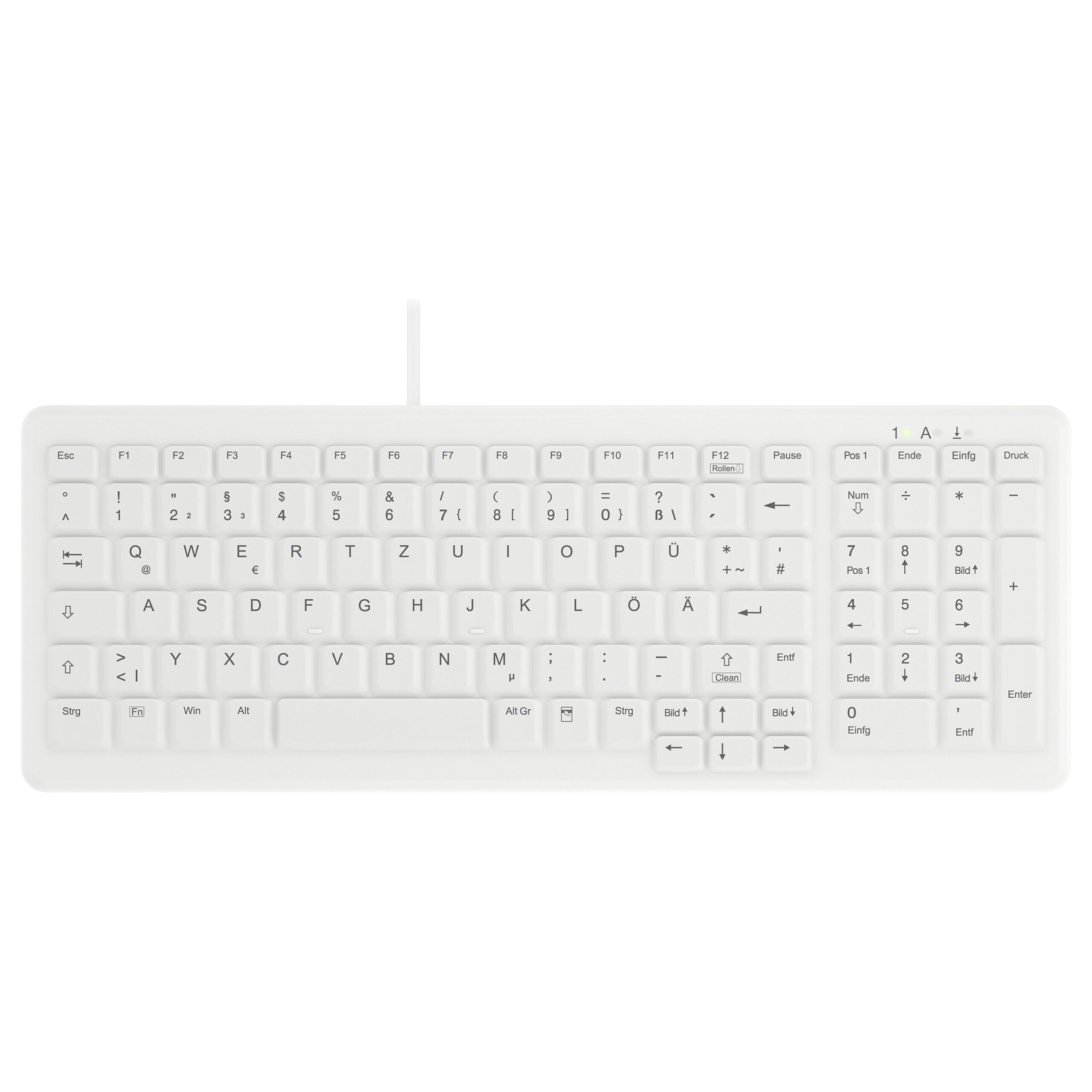 Cherry Cherry ACTIVE KEY MTA AK-C7000 Corded DE-Layout weiß IP68