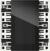 Gira Tastsensor KNX Unterputz weiß 6-fach 3pkt LED 5015003 inklusive Ankoppl mit Display