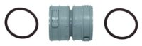 Set 3 Verbindungsstück Brennw. für flexible Abgasleitung DN 100, PP