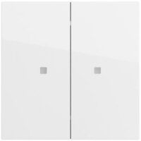 Gira Tastwippe KNX reinweiß glänzend Kunststoff Thermopl 517370 2-fach