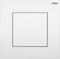 Viega Urinal Betätigungsplatte VfS 21 8611.2 aus Kunststoff in weiß alpin