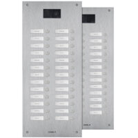 Comelit Group Frontplatte Steel-Switch 26 Tasten 2-reihig IX0226U