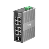 TP-Link Omada IES208G8-Port Gigabit Industrial Easy Managed Switch