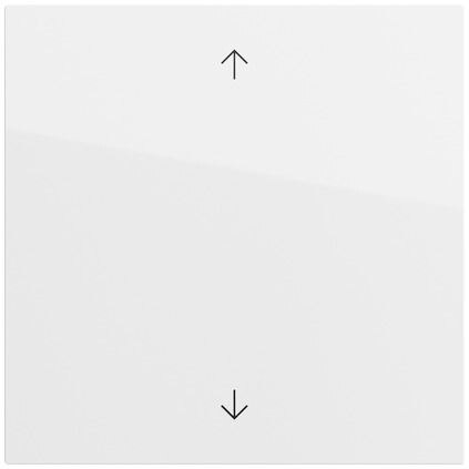 Gira Gira Bedienelement 1-fach reinweiß glänzend 536170