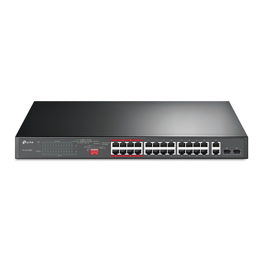 TP-Link Switch TL-SL1226P 26-Port 10/100Mbps PoE