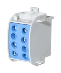 F-tronic Hauptleitungsklemme 4-fach 1-polig bl hlak1p70bl berührsich REG st/25qmm