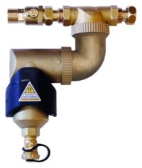 Magnetitfilter bis 1,3 m3/h für Anschlusssituation Unterputz, R 3/4"