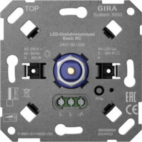 Gira Dimmer Dreh/Druckkn 200W kapaz Unterputz 245700 Lichtwertspeicher