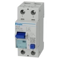 DOEPKE FI-Schutzschalter AC 2-polig 230V 80A DFS2 080-2/0,10-AC S 0,1A sel 2TE Reiheneinbaugerät