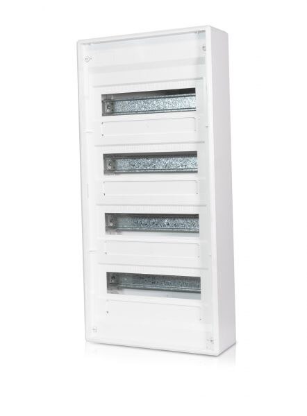 F-Tronic F-Tronic Kleinverteiler Aufputz 4x14TE Kunststoff VISION48+8ST IP30 305x640x99mm