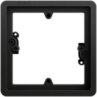 Gira Einbaurahmen 1-fach schwarz Kunststoff F200 376800
