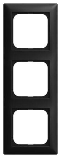 Busch-Jaeger Rahmen 3-fach schwarz matt Kunststoff Busch-balance SI 1723-915