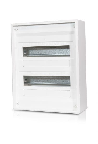 F-Tronic F-Tronic Kleinverteiler Aufputz 2x14TE Kunststoff VISION24+4ST IP30 305x375x99mm