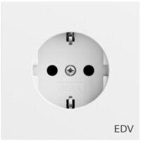 Gira Steckdose 1-fach reinweiß matt Unterputz EDV IP20 445872