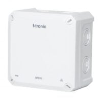 F-Tronic Abzweigdose IP66 110x110x67mm NFK11ws quadrat Wand/Decke Kunststoff hfr