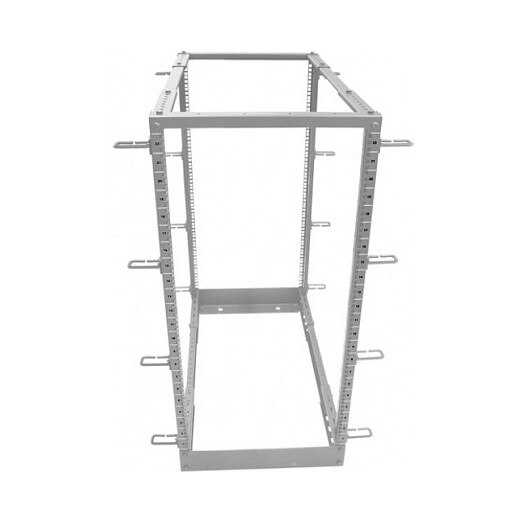 ALLNET Netzwerkschrank 19" 22HE B515/T575-1010mm Lichtgrau SW4POST-Serie