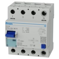 DOEPKE FI-Schutzschalter B+ 4-polig 400V 40A DFS4 040-4/0,03-B+ MI R HD 0,03A 4TE