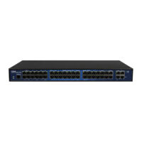 ALLNET Switch Full Managed Layer 2+ 44 Port Gigabit • 12x GbE • 28x GbE SFP • 4x SFP+ • JSON API • Core Switch • ALL-SG9440MJ-10G