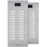 Comelit Group Frontplatte Steel-Switch 24 Tasten 2-reihig IX0224U
