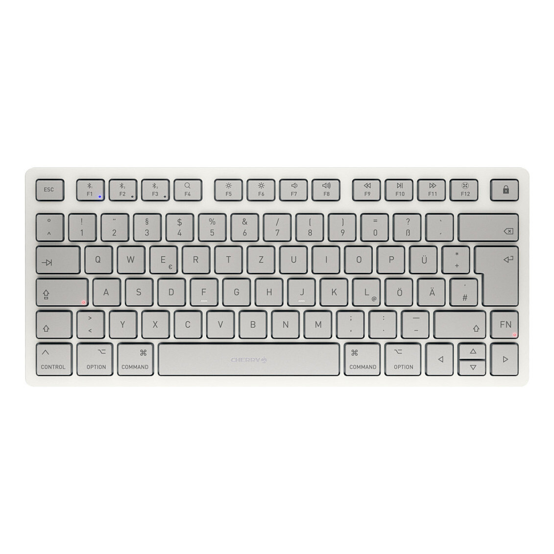 Cherry Cherry TAS KW 7100 MINI BT FOR MAC Wireless DE-Layout weiß