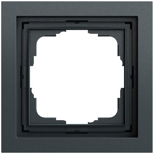 Gira Gira Rahmen 1-fach anthrazit lackiert Kunststoff F200 021173