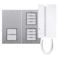 Comelit Group Paketlösung Ciao Audio Aufputz 10 Wohneinheiten Mini mit KAC2210