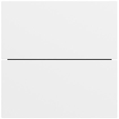Gira Gira Tastsensor KNX Unterputz weiß glänzend 1-fach 2pkt 531200 inklusive Ankoppl LED