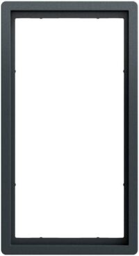 Gira Rahmen 2-fach anthrazit lackiert Kunststoff F100 1002173