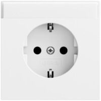 Gira Steckdose 1-fach reinweiß matt Unterputz IP20 BSF 445772