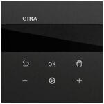 Gira Bedienelement 1-fach schwarz matt 539374