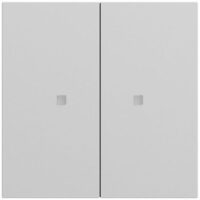 Gira Tastwippe Bussystem KNX-RF (Funk) 510776 grau matt Kunststoff Thermopl 2-fach