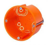 F-Tronic Hohlwanddose Ø68x47mm Kunststoff IP30 E115 rnd Ausbrechöffnung