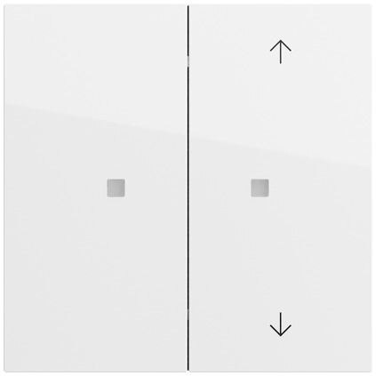 Gira Gira Tastwippe KNX reinweiß glänzend Kunststoff Thermopl 517570 2-fach