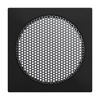 Busch-Jaeger Zentralplatte Mikro/LS schwarz Busch-balance SI 8253-915 einrasten matt