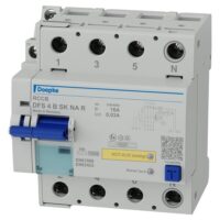 DOEPKE FI-Schutz mit Zusatz 4-polig 400V 16A DFS4 016-4/0,03-B SK NA R 0,03A NOT-AUS