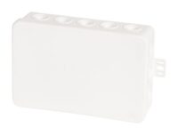 F-tronic Abzweigkasten IP54 2,5qmm Kunststoff E128ws 134x89x40mm quadrat Wand/Decke