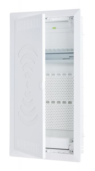 F-tronic Multimediaverteiler Unterputz/HW 4x ST JUMBO48KW IP30 365x775x98mm