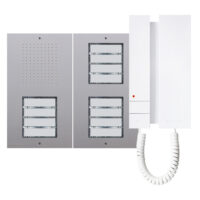 Comelit Group Paketlösung Ciao Audio Aufputz 11 Wohneinheiten Mini mit KAC2211